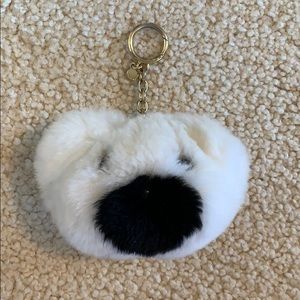 Panda Michael Kors key chain